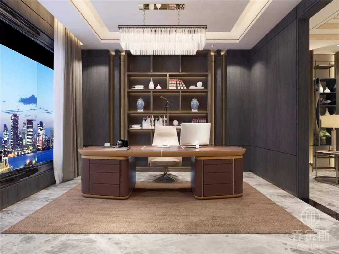 乔金斯秦皇岛展厅 | 轻奢新中式欧美风家居艺术-27