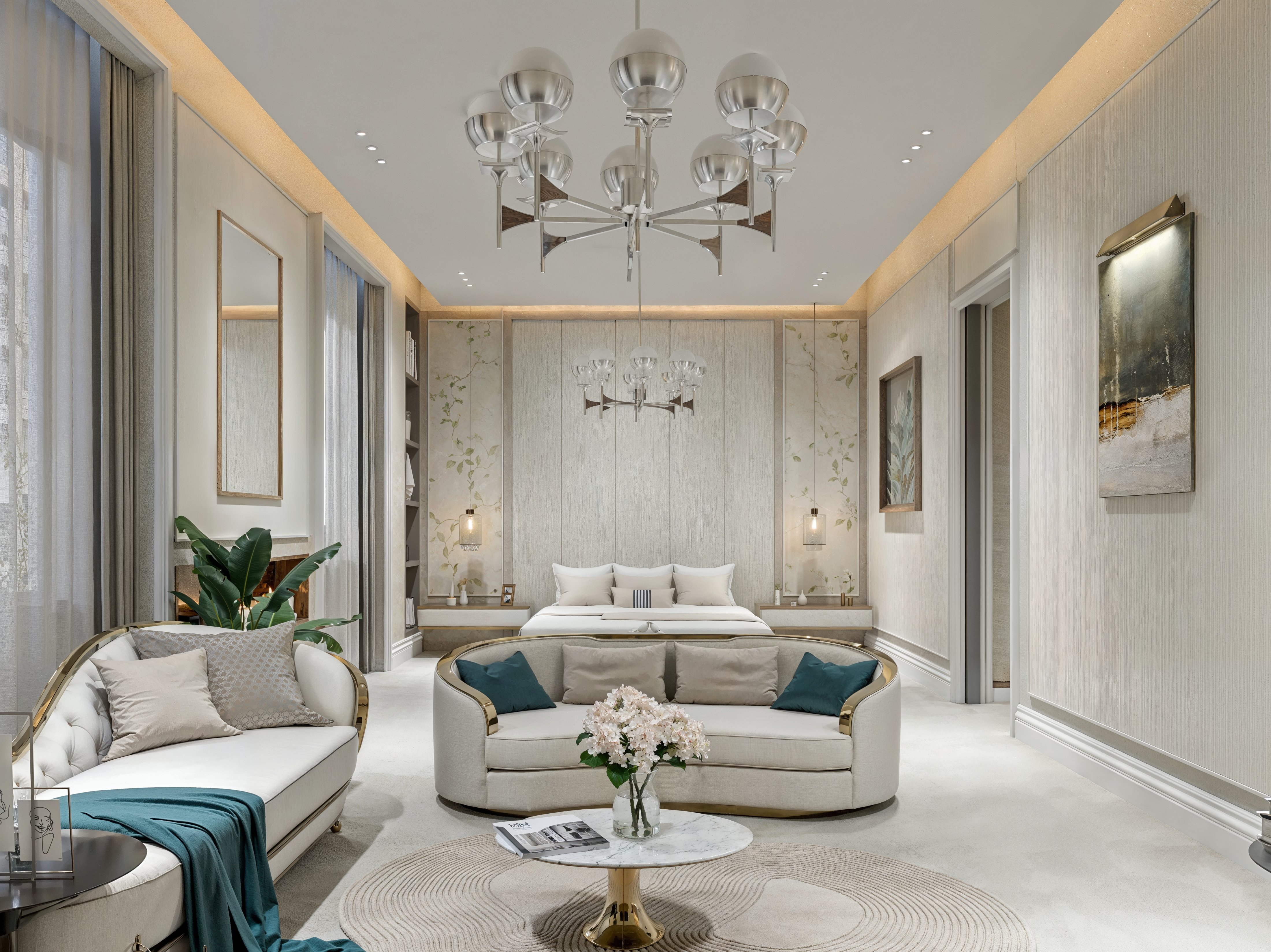 温馨简约的住宅室内设计 -14