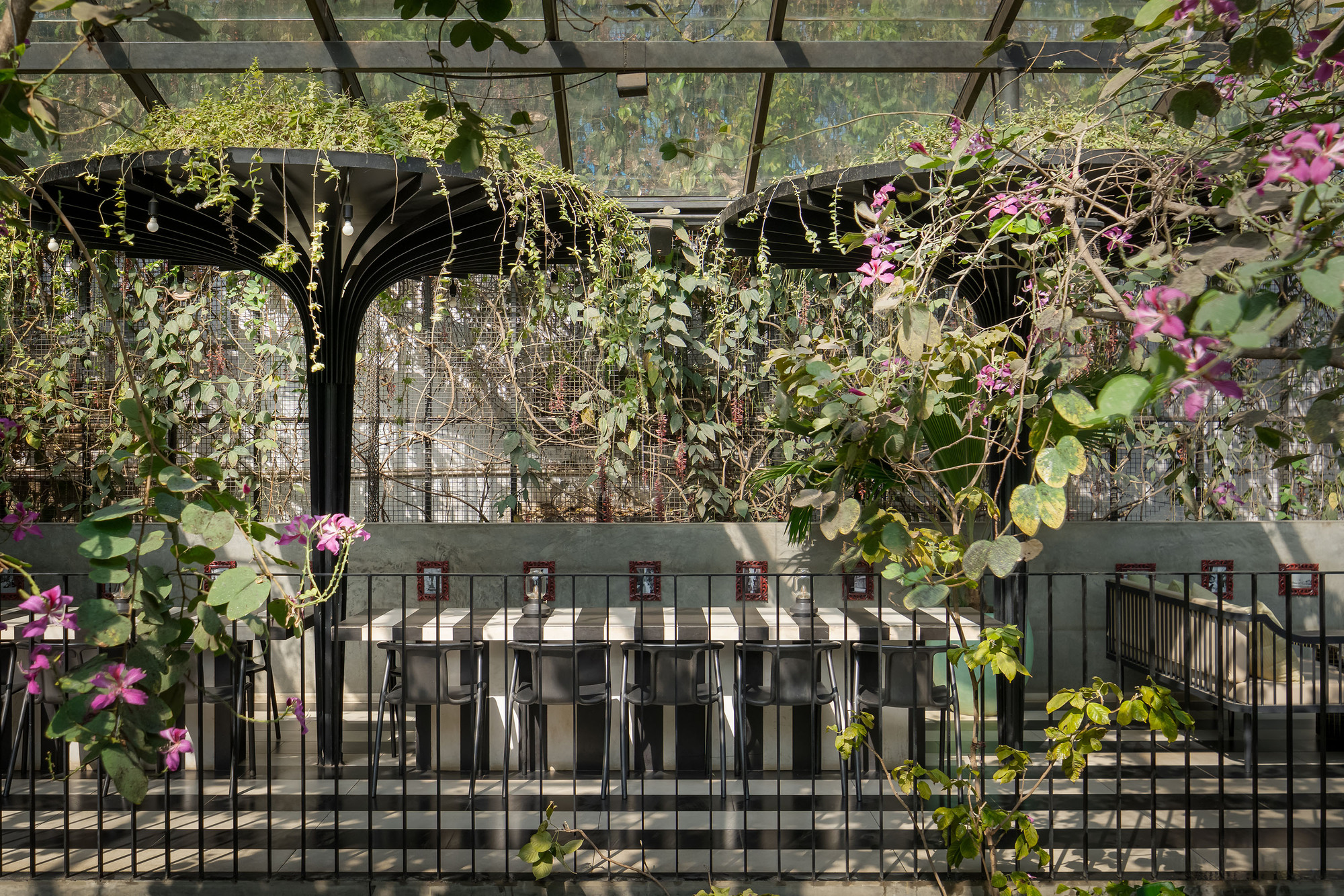 日出花园餐厅丨印度班加罗尔丨M9 Design Studio-21