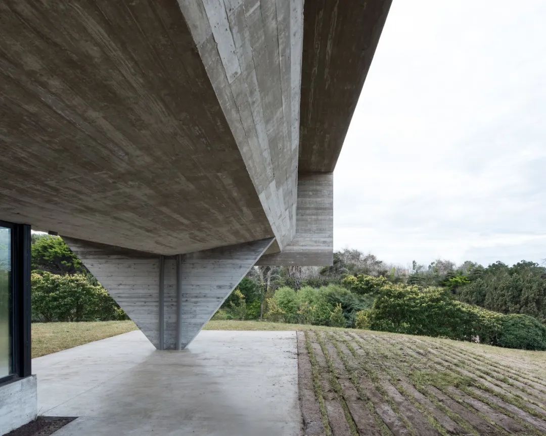 阿根廷自然纯粹清水混凝土住宅设计-110