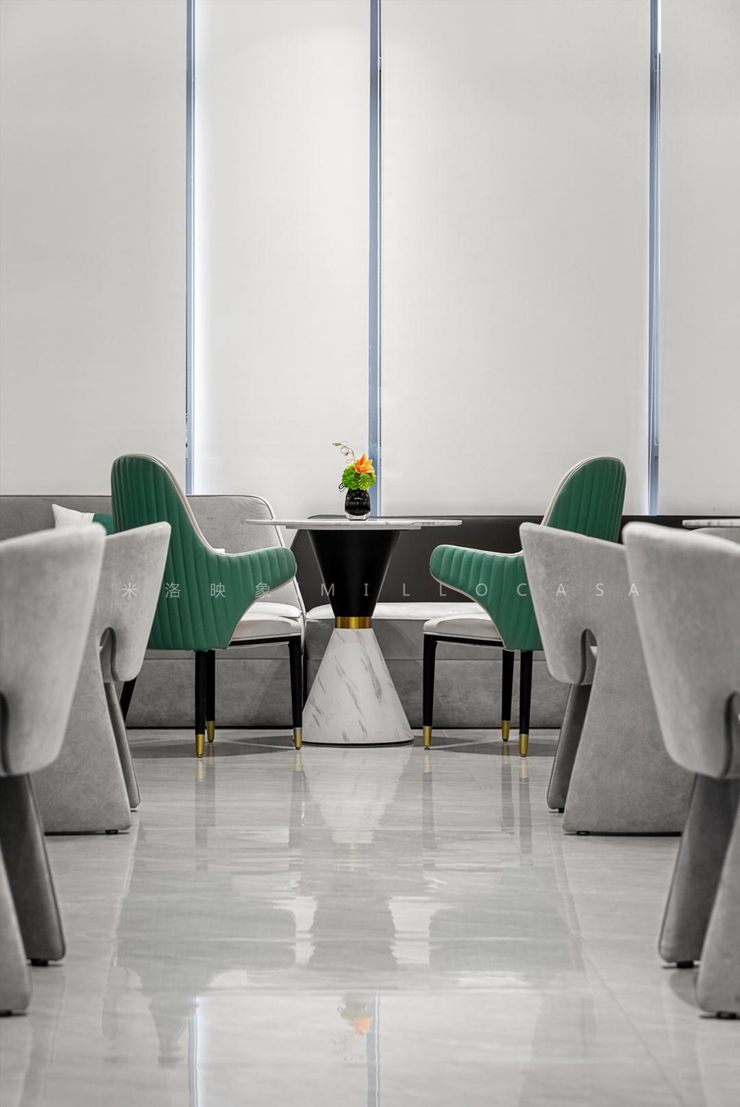 郴建·东城上筑销售中心丨中国郴州丨米洛映象（软装）,三维雅筑（硬装）-43