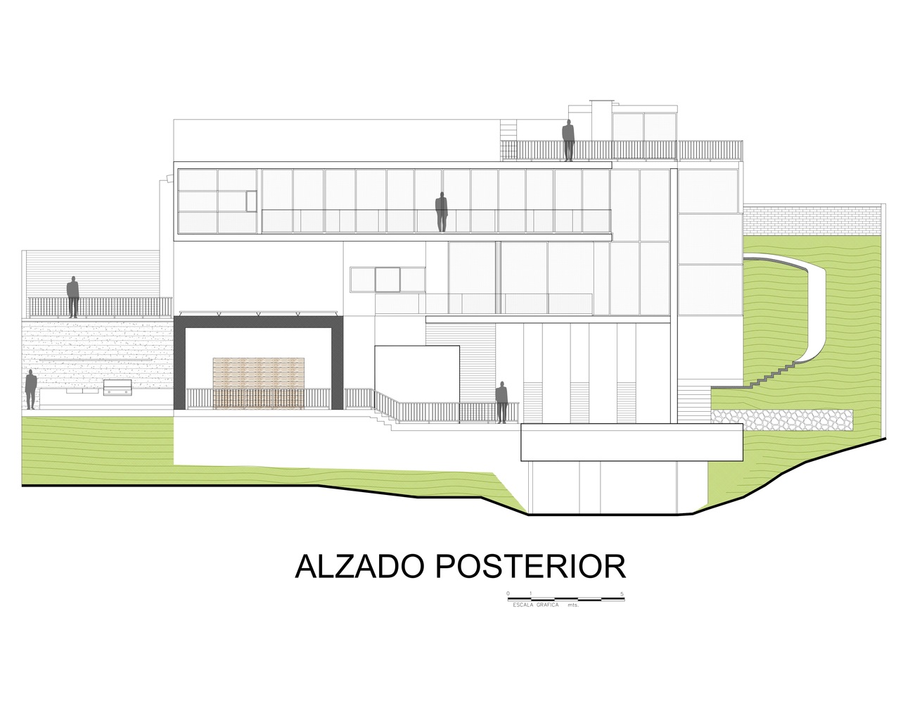 墨西哥森林中的自然之家-61
