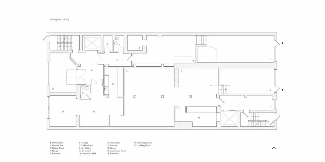 norman kelley利用多功能楼梯坡道改造芝加哥的“notre”商店-29