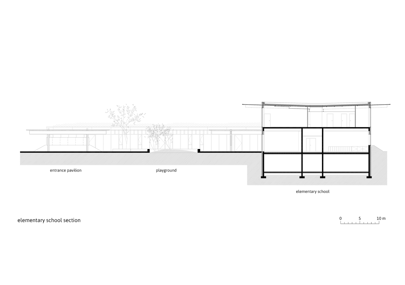 法国带有运动设施的学校综合体-38