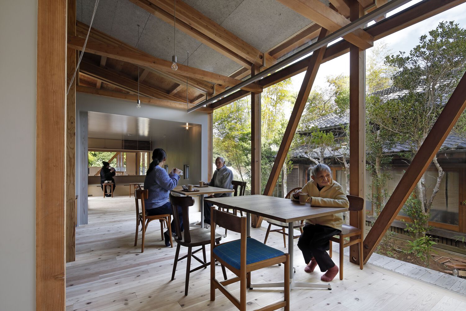 长屋与Engawa高级日托中心丨日本丨山崎贤塔罗设计工作坊-20