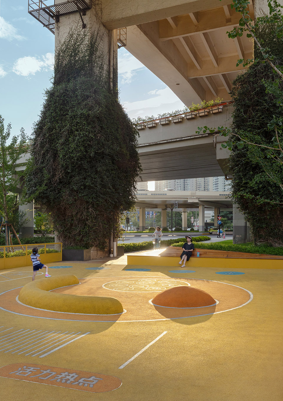 凯旋南路桥下空间  活力热点丨中国上海丨VIA维亚景观-8