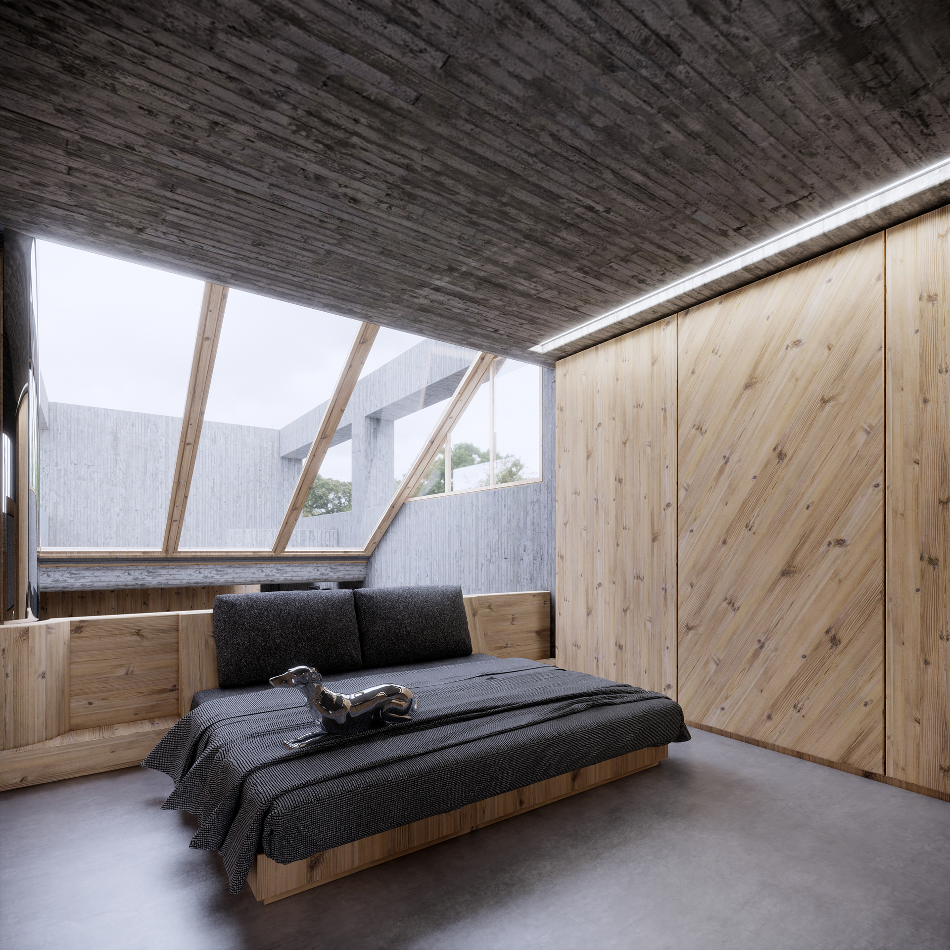 “铅笔盒”房屋设计丨日本东京丨Evgeniy Kolesnikov-25