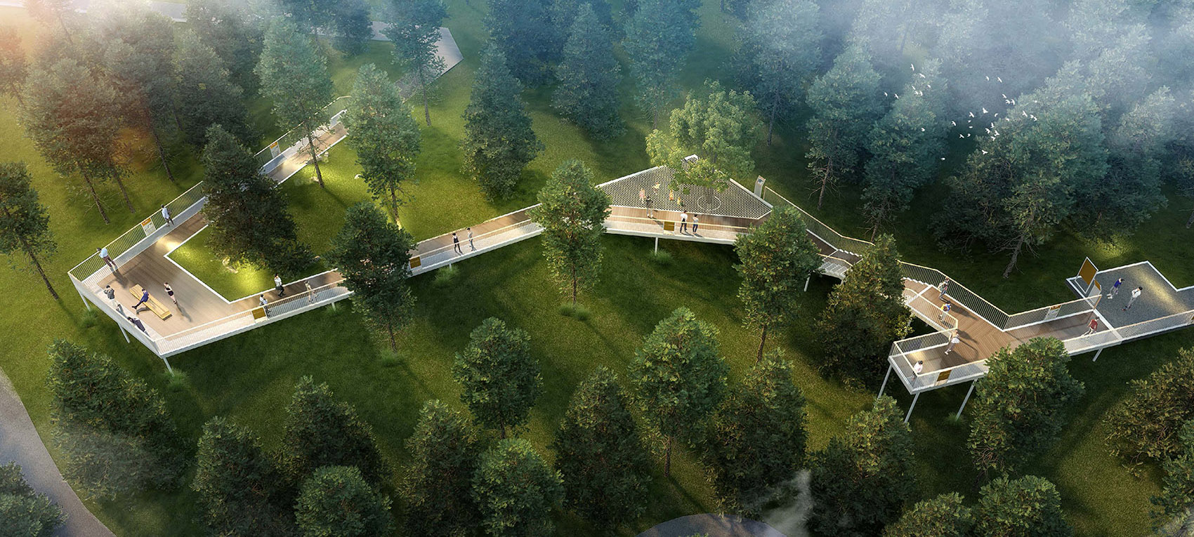 梅河口浪漫花海公园丨中国吉林丨麦田景观-58