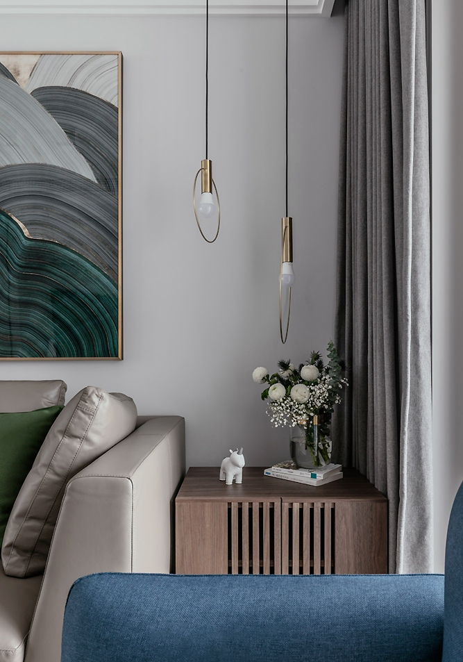 咸阳 110㎡现代轻奢三室,步入式衣帽间实力与颜值并存!-36