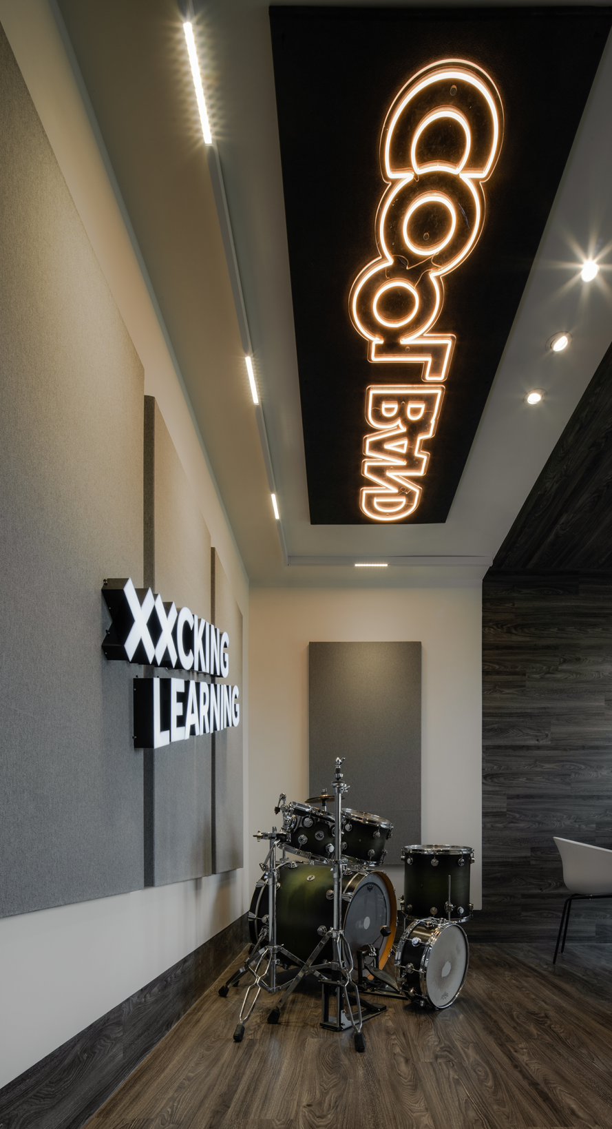 流动空间 · 酷班音乐培训学校室内设计丨中国成都丨亚厦股份直营成都设计研究院-29