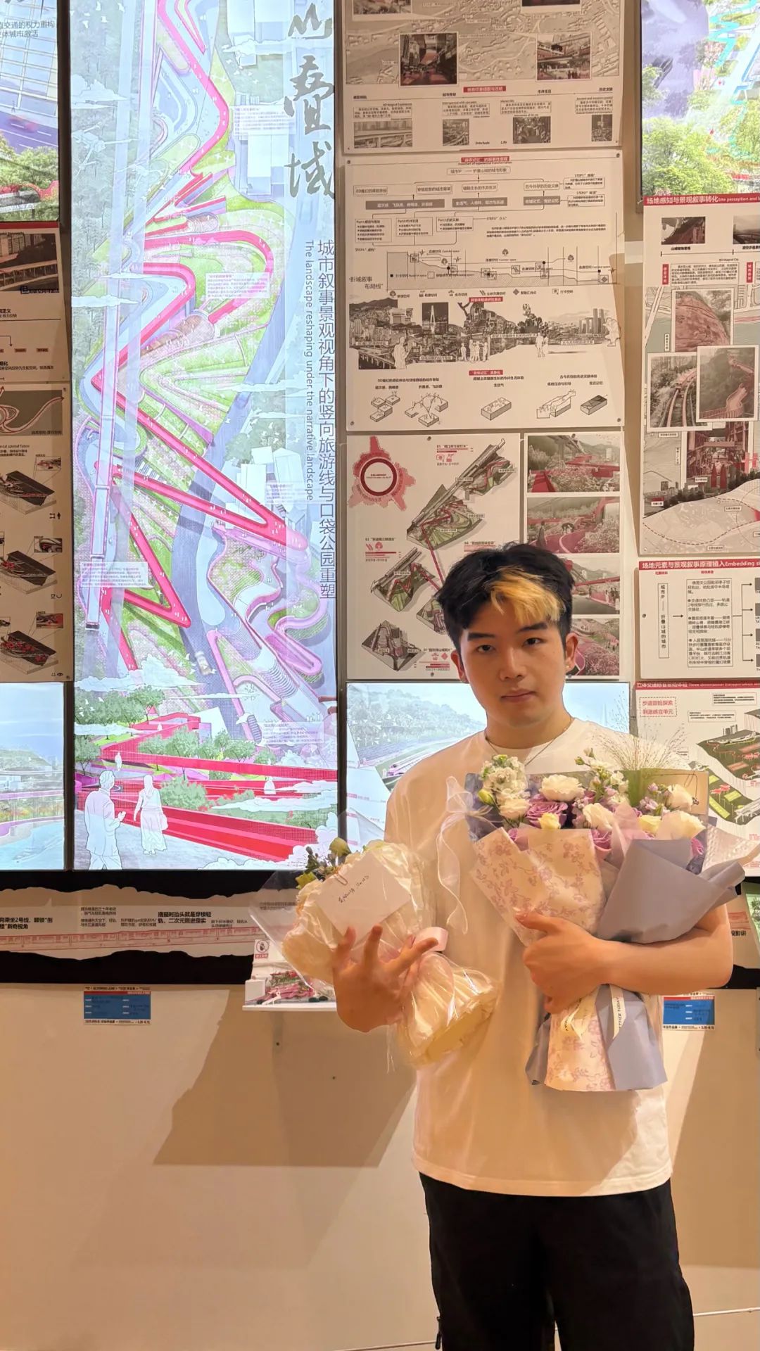 川美学弟大四毕设重置“8D魔幻之城”！“立体转换+空间折叠”的空间叙事与视觉转译！将印象抽象转化为叙事景观视角下的山城-11