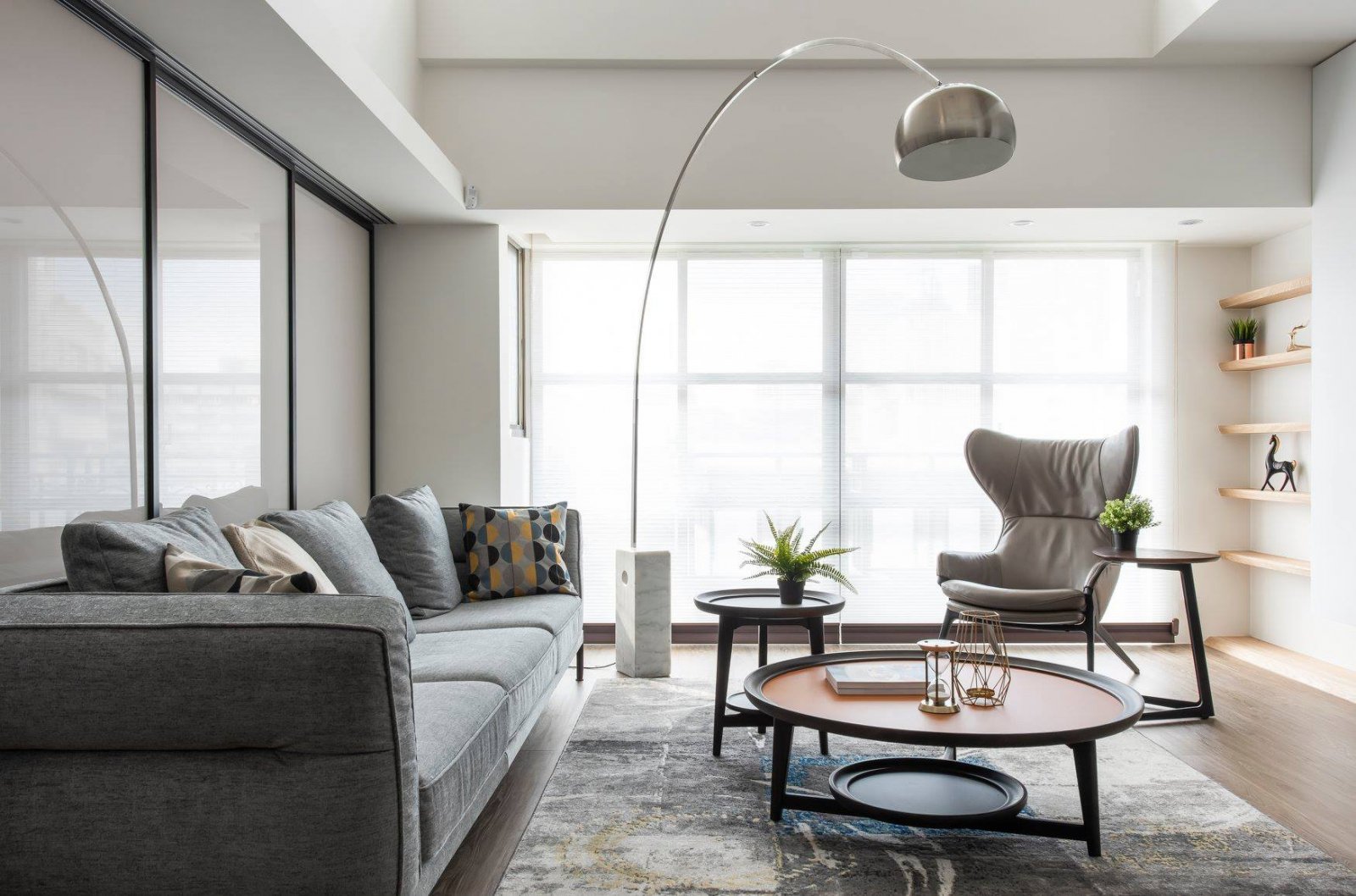 引光入室，信义L H宅  御见 YU Design LAB-2