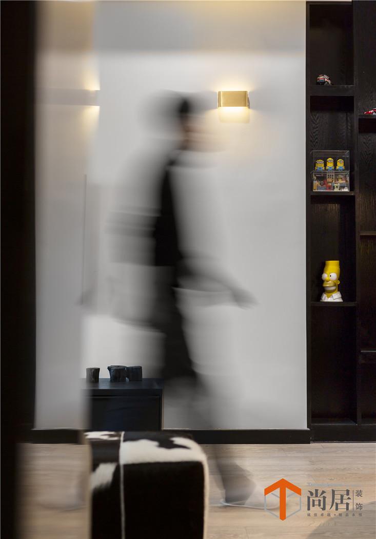 南京尚居装饰设计丨平层丨紫金华府现代风格，极简清爽解油腻！-11