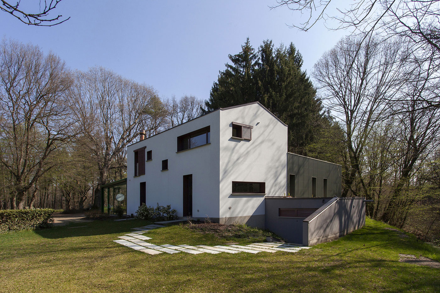 意大利布伦娜现代木质住宅设计-15