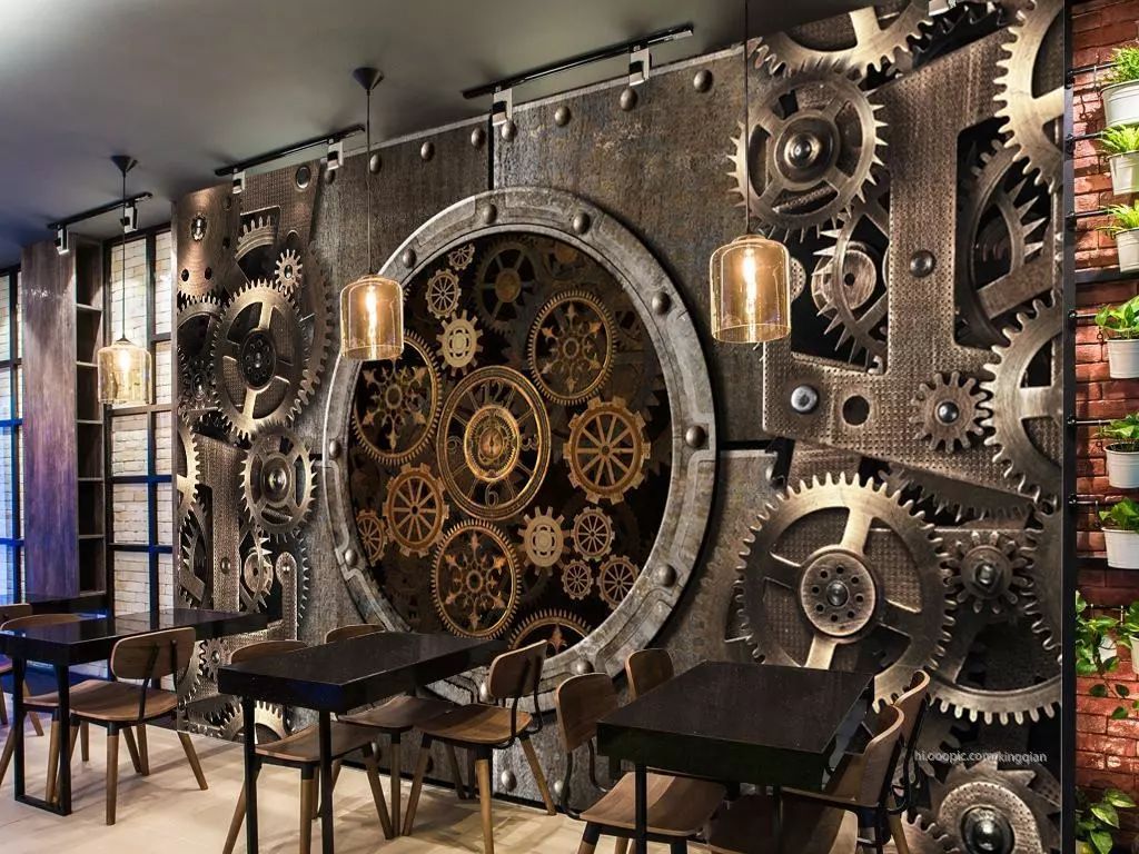 工业风家居设计,水泥灰的浪漫魅力-24