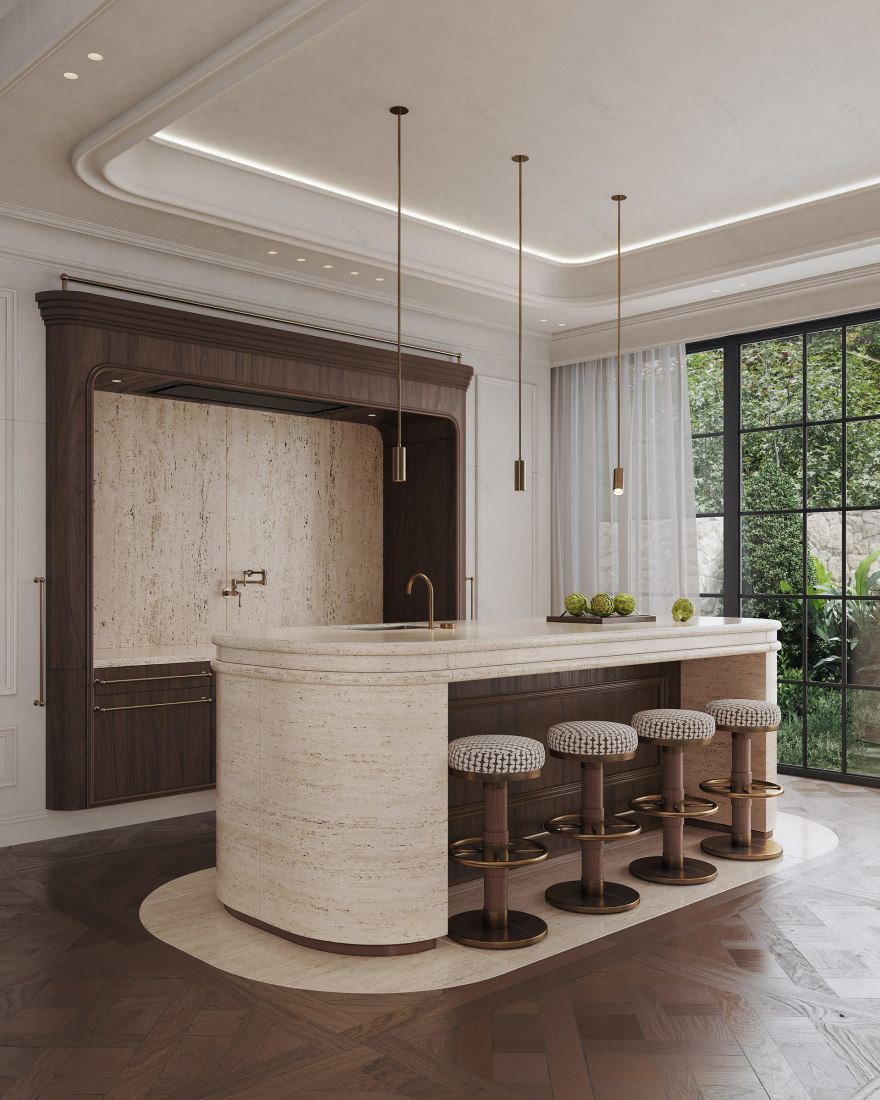 私人别墅室内设计丨VALERIYA NAZAROVA-28