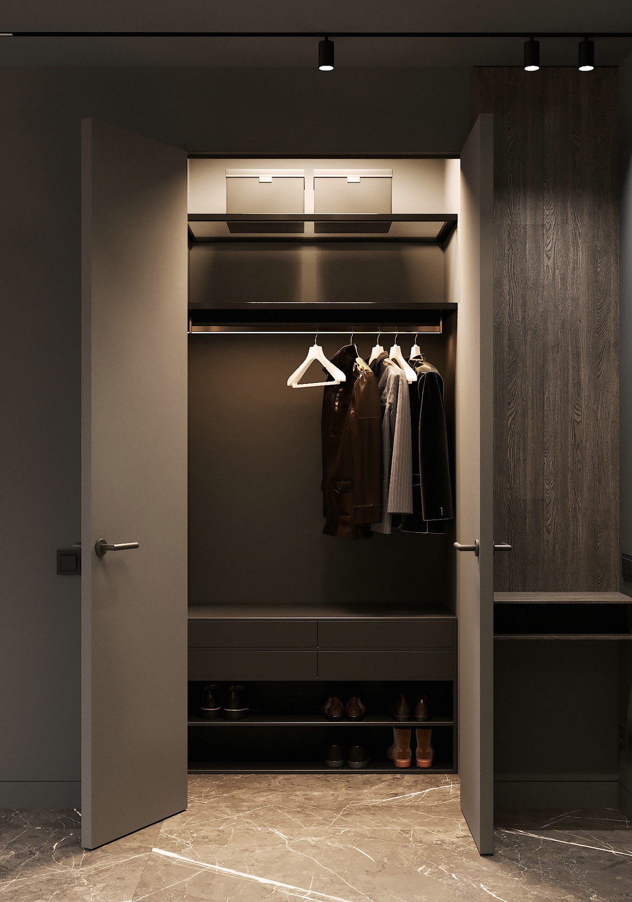 60㎡小空间公寓设计-23