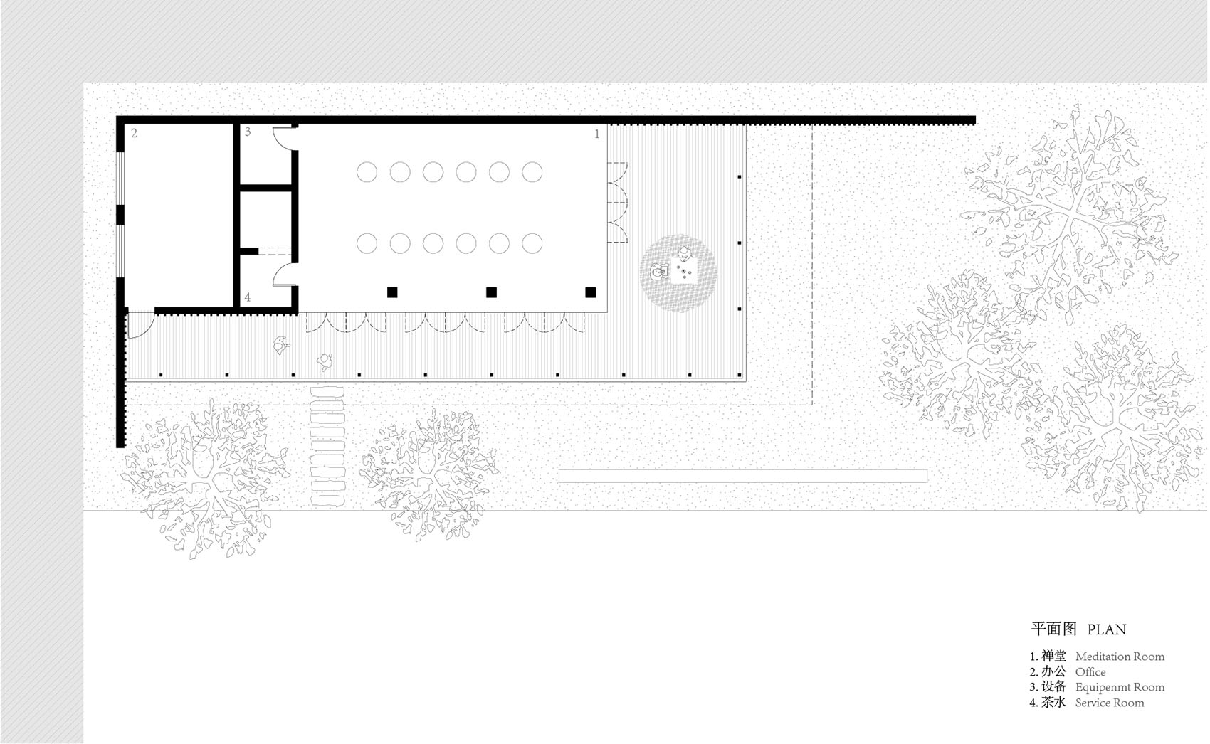 某佛学院宗教研究所设计丨中国武汉丨傅英斌 宋嘉工作室-44