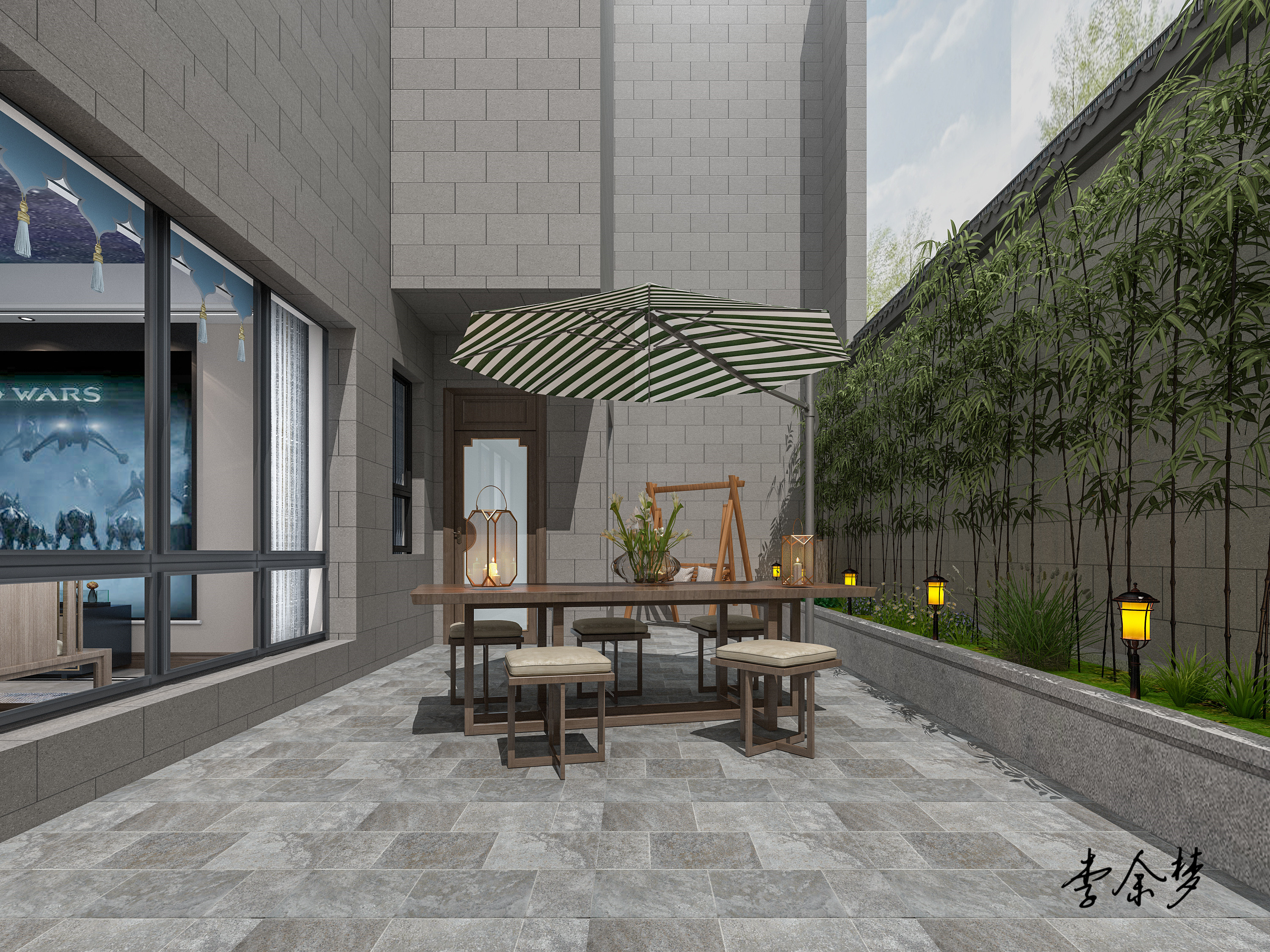 新中式山水画境诗意家居-13