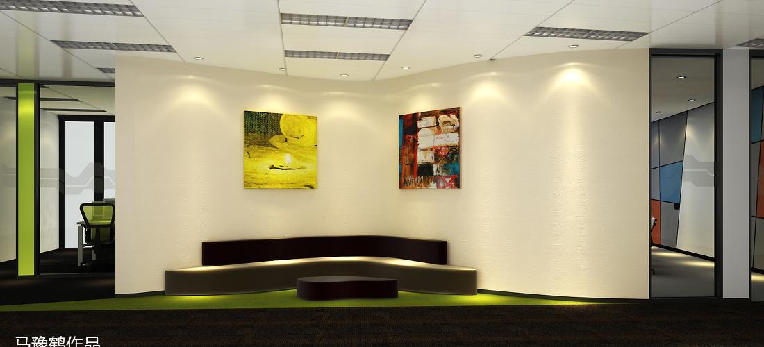 乐航网络简约办公室设计-12