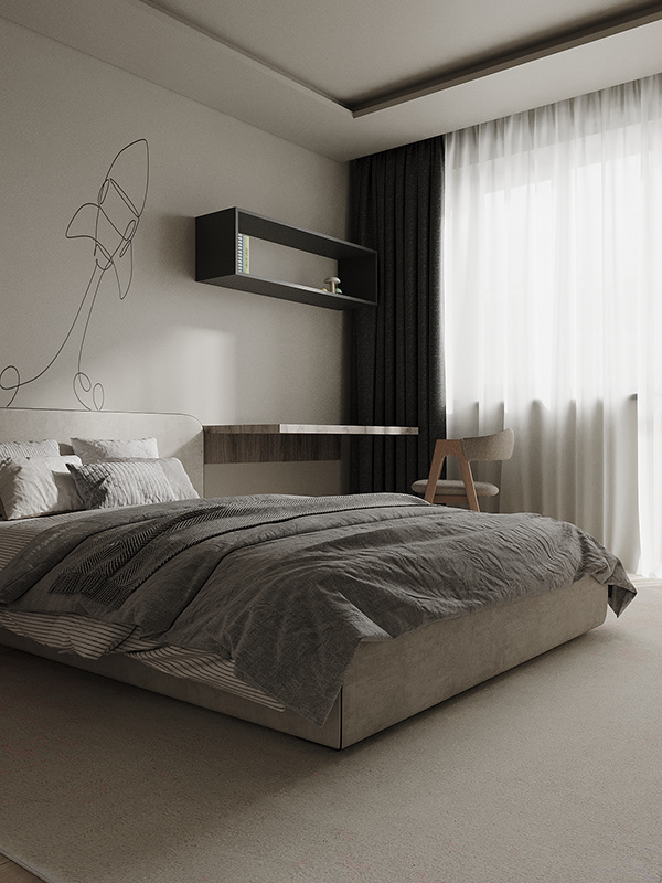 中性色系公寓设计-8
