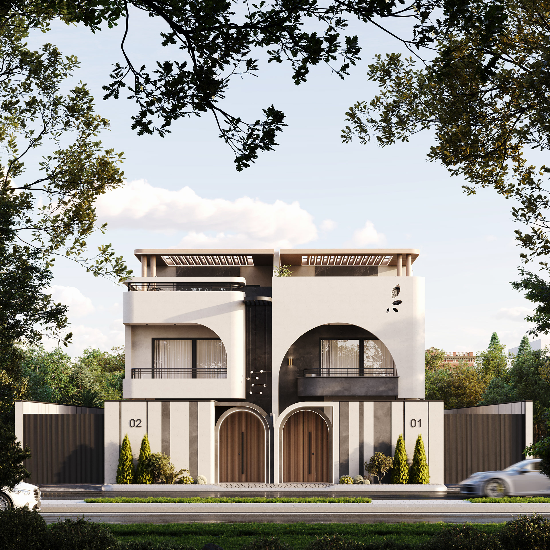 别墅建筑丨JDAR Advanced Architecture-3