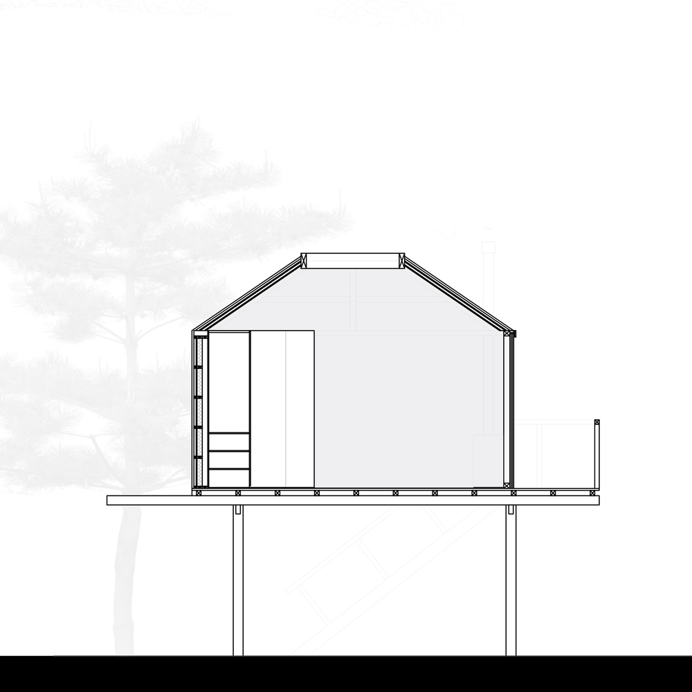 葡萄牙松树中筑巢树屋-33