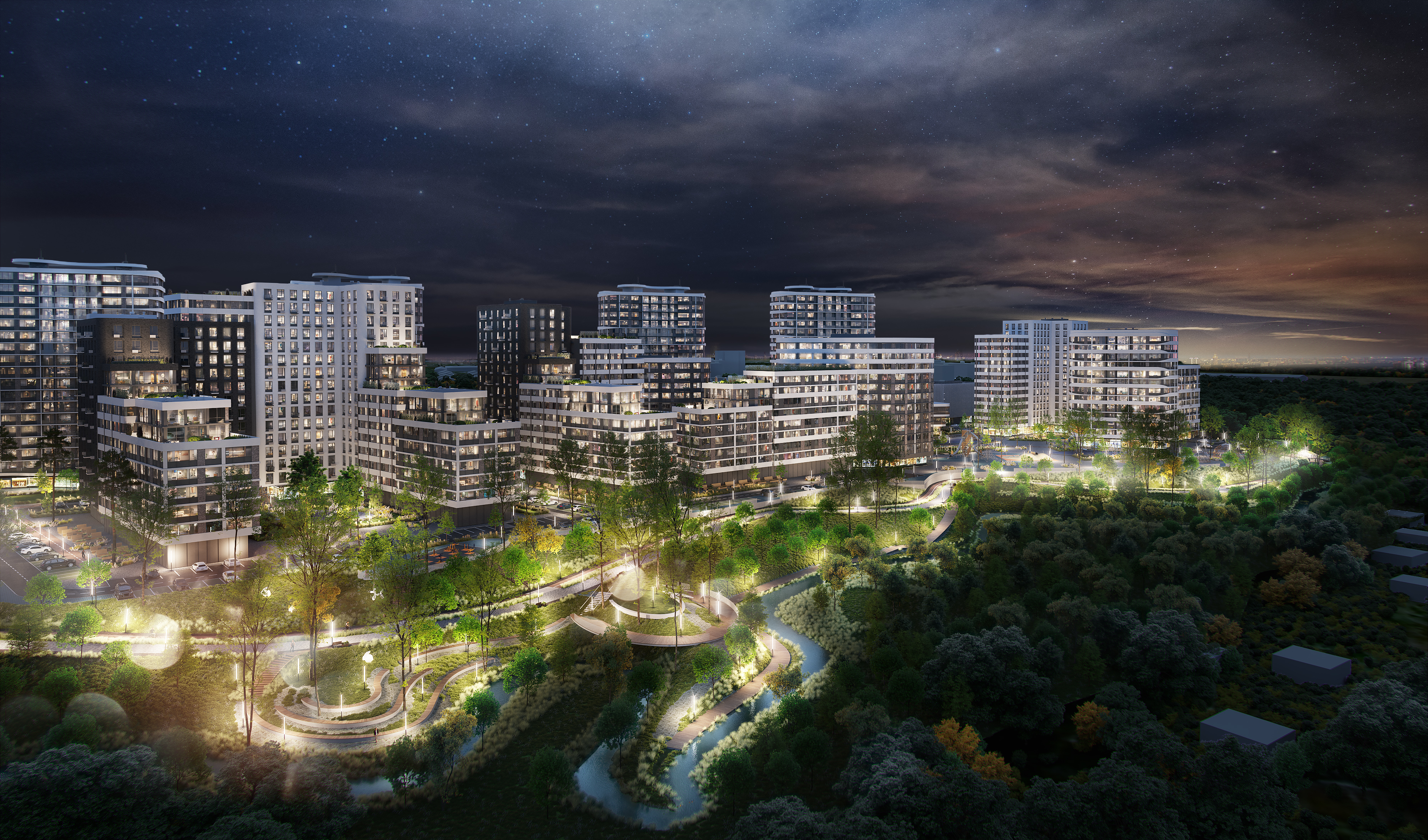 ЖК· Вяземы建筑概念可视化-14