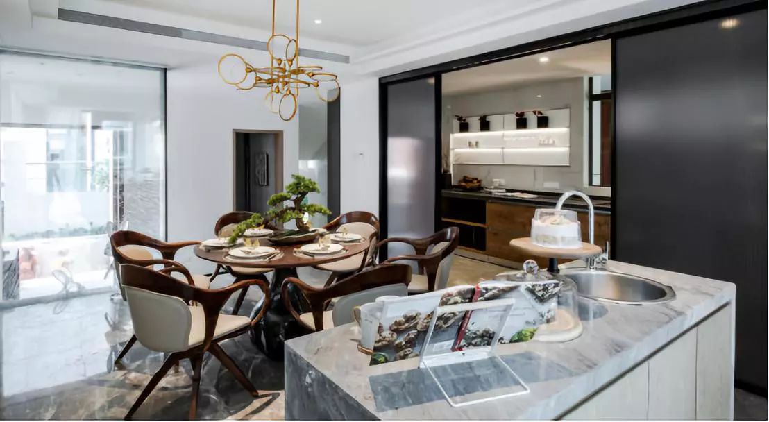 金螳螂新作 615㎡山海荟C2样板间设计落地方案-17