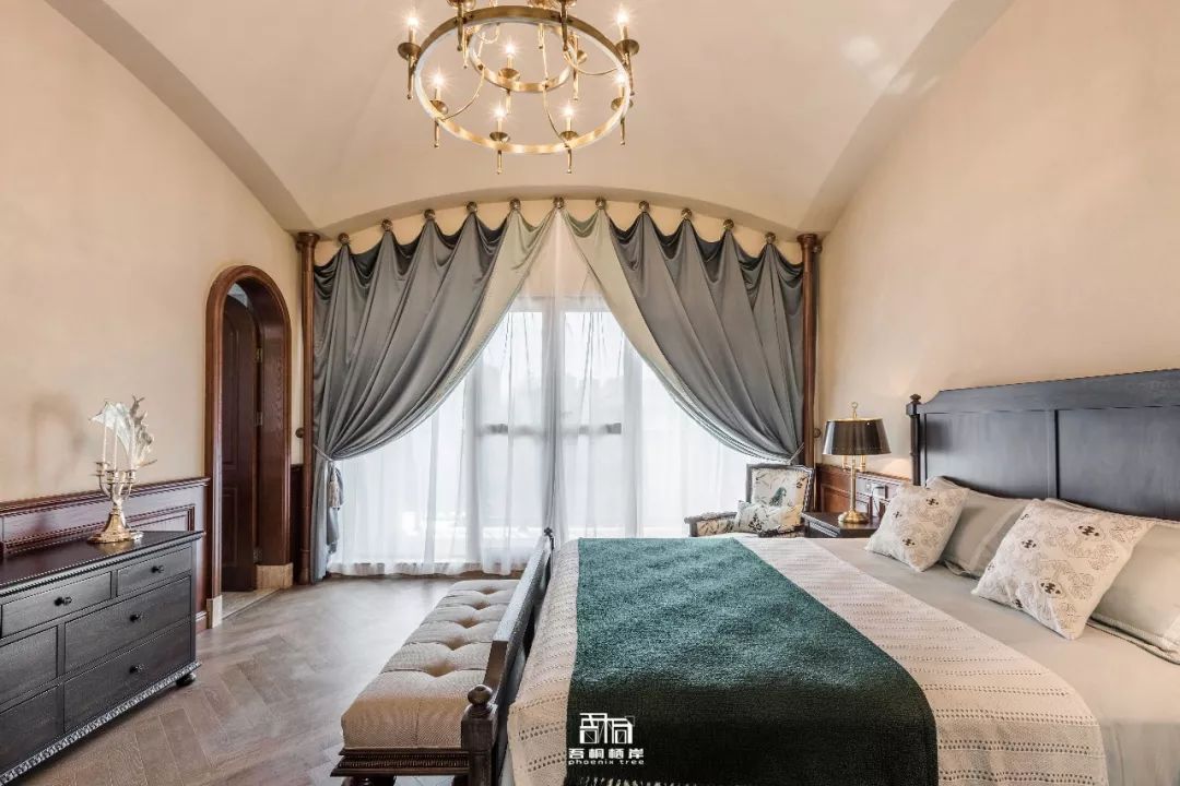 武汉梦湖香郡溪墅,美式庄园风情的家-52