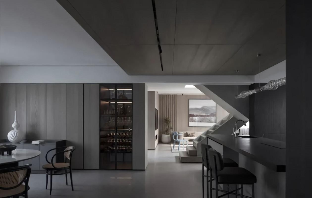 南海颐景园顶层复式丨中国佛山丨佛山市拓维室内设计有限公司-49