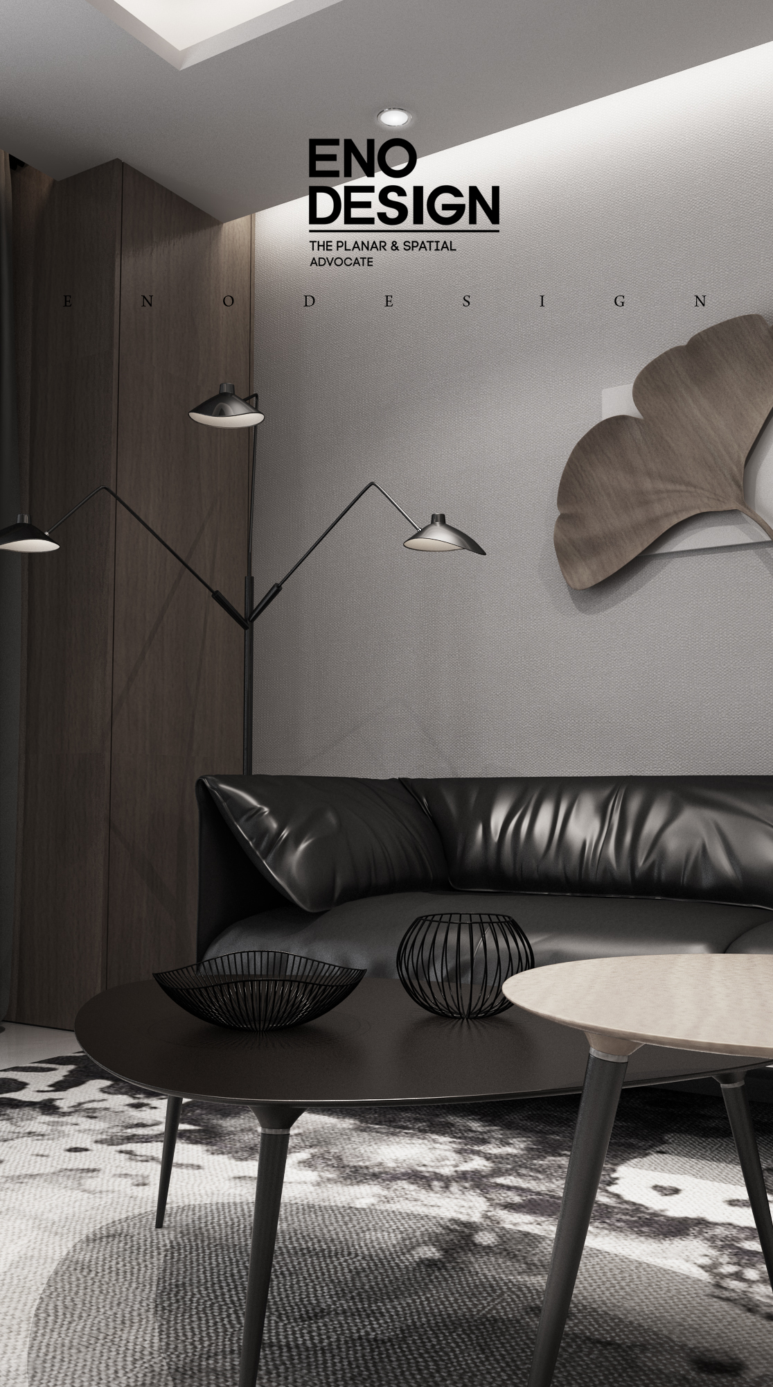 黑白灰的格调 | 突破传统家居设计-10