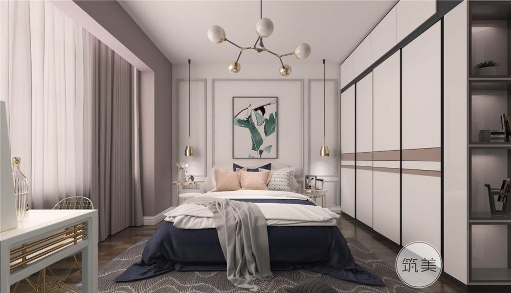 绿城杨柳郡蓝色梦幻家居设计-17