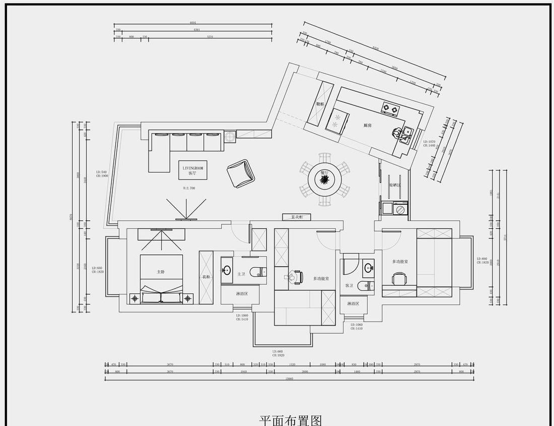 三代同堂新中式家居设计，古典与现代的完美融合-35