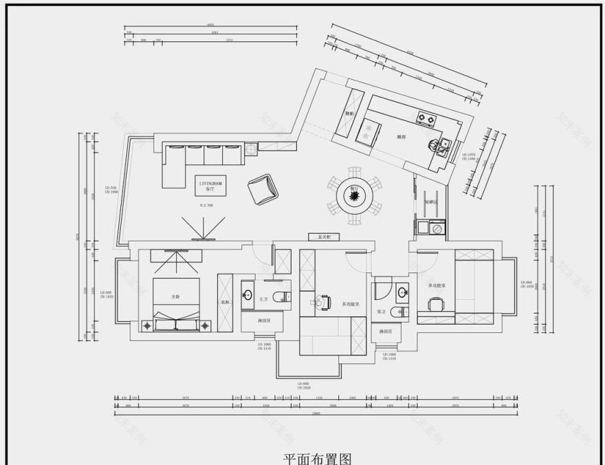 三代同堂新中式家居设计,古典与现代的完美融合-35