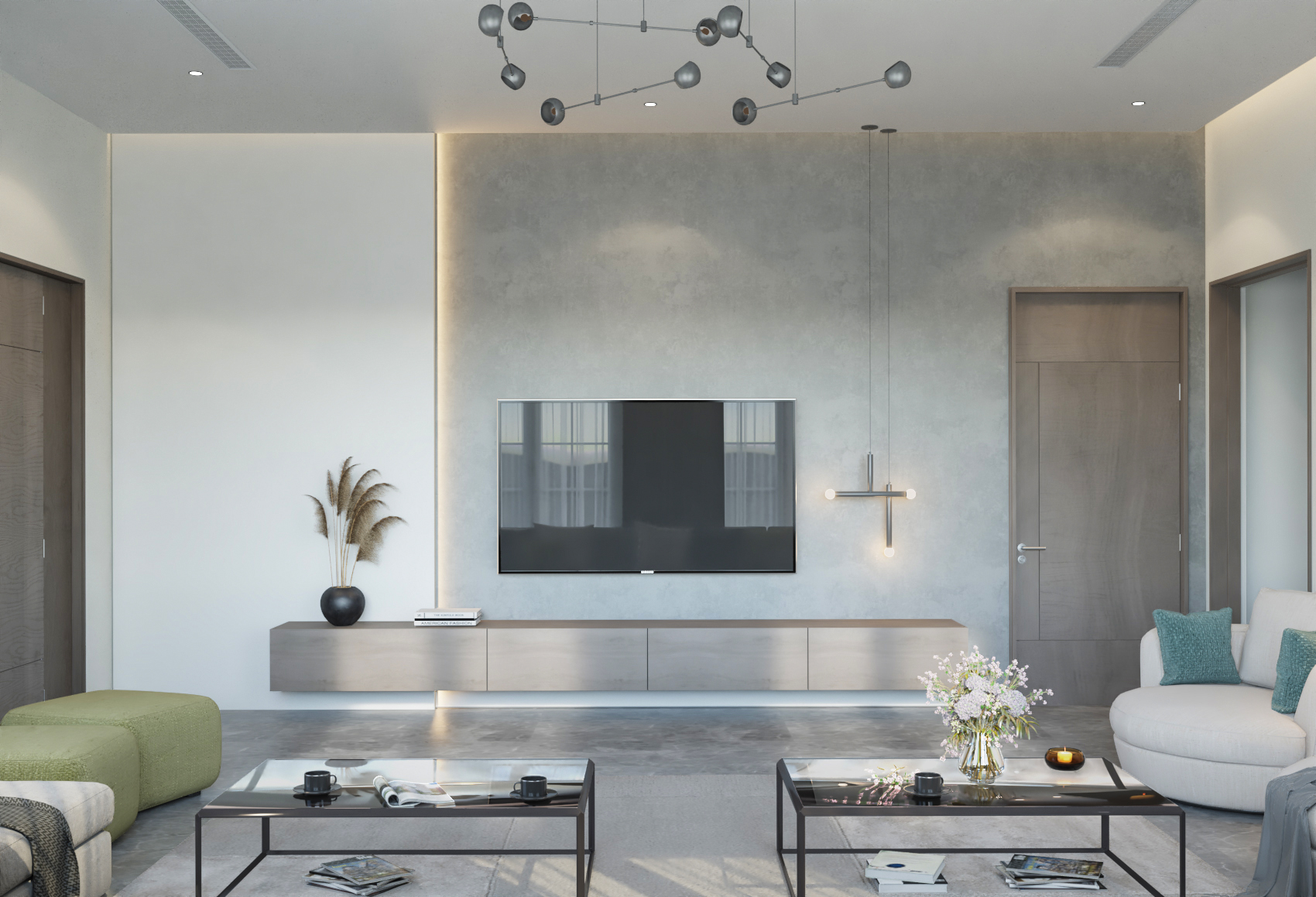 Living Room in UAE (Low Cost)-3