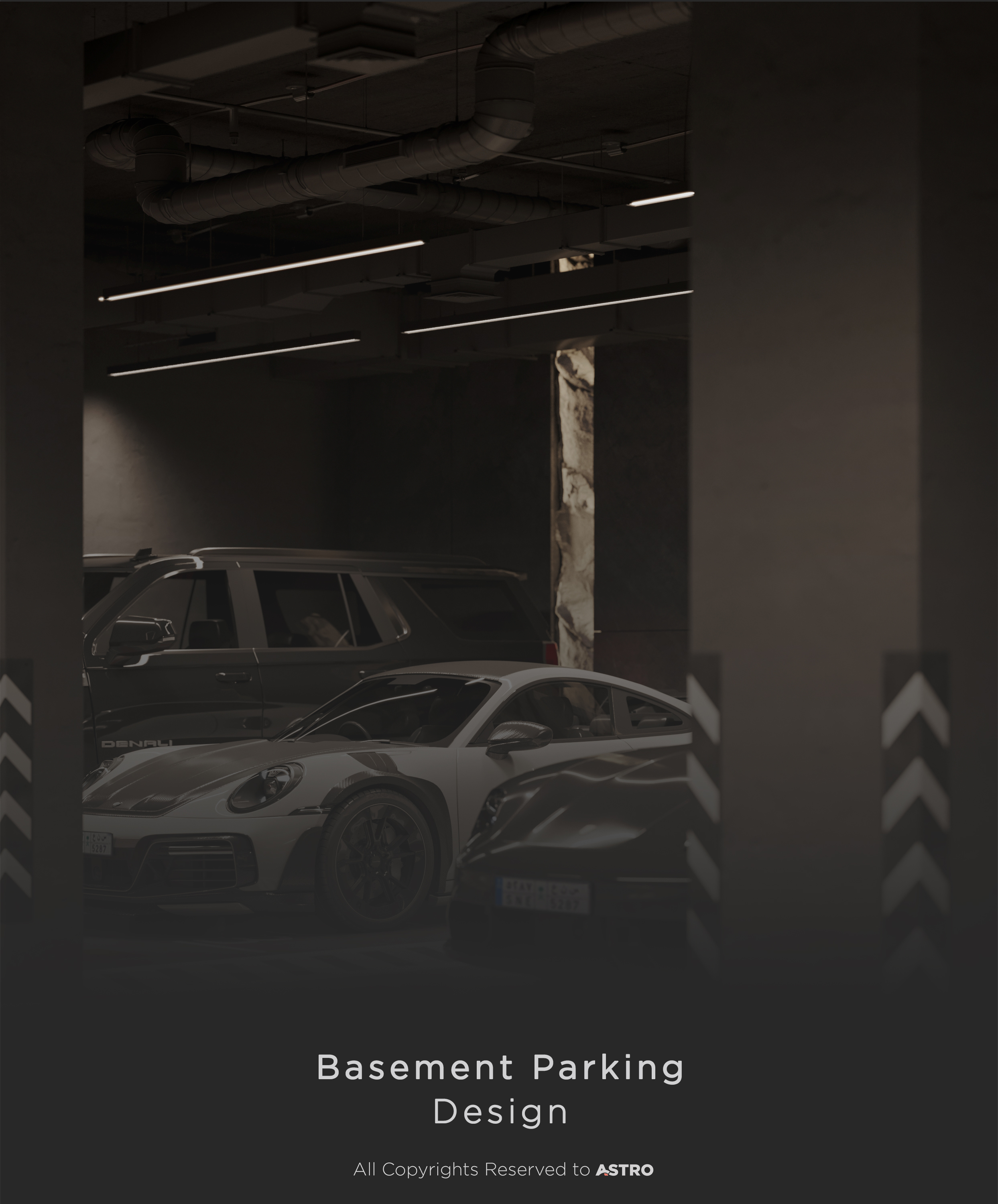 Basement Parking Design（地下室停车设计）丨沙特阿拉伯丨Astro Architects-0