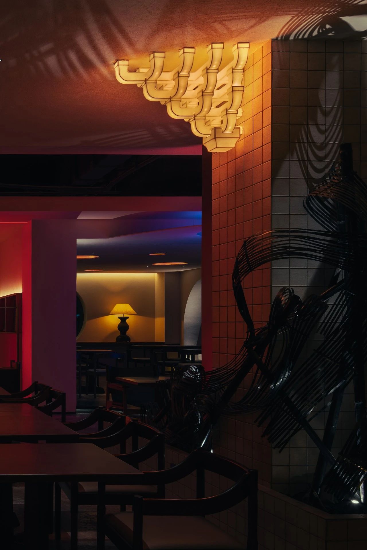 四和WhiskyCocktailBar丨中国上海丨HOOOLDESIGN-45