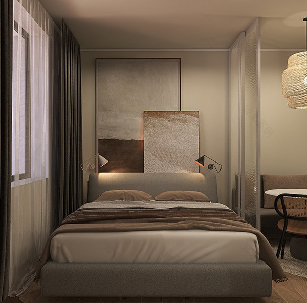 25平温馨二人“家庭小窝”室内设计-4