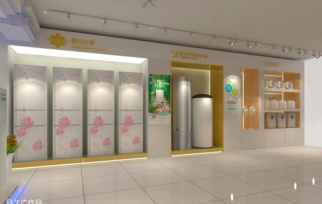 闵行召楼路格力旗舰店设计解读-8