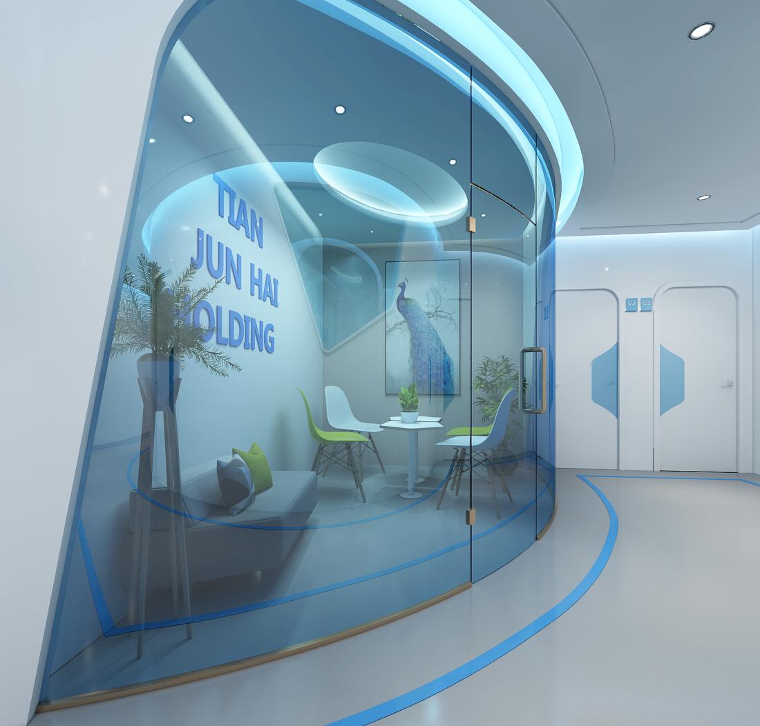 科技美容院-- 天隽海 | 现代简约风格中的科技温馨-23