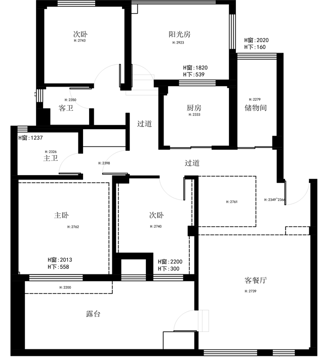 上海老房改造丨中国上海丨由舍空间设计-13