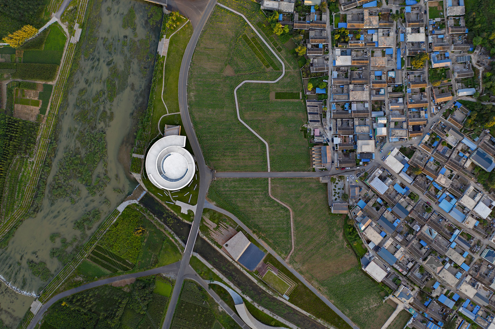 田岗艺术中心丨中国河北丨袈蓝建筑-19