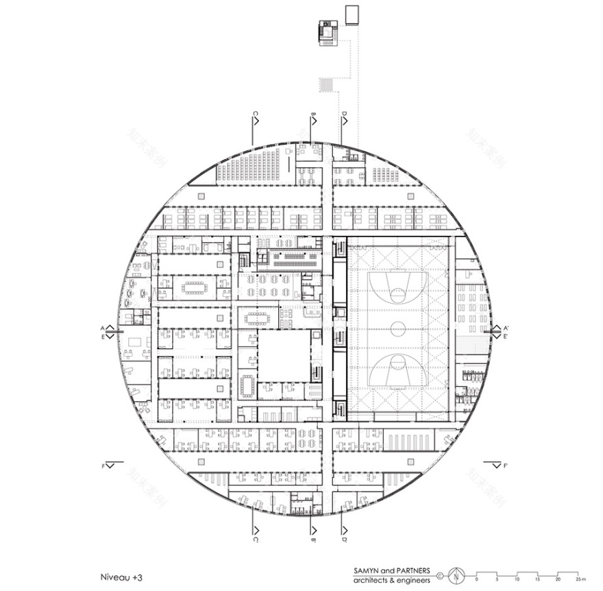 比利时圆形消防站 / Philippe SAMYN and PARTNERS-140