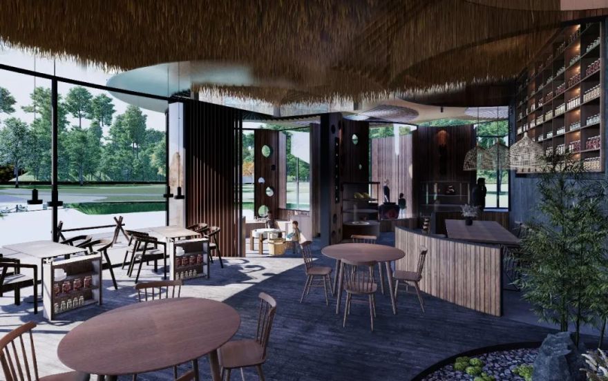 【HTD设计】乡野自然体验餐厅-84