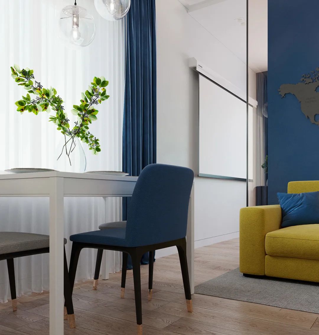 在黄与蓝的生动包围下，自行车上墙了？？？-21