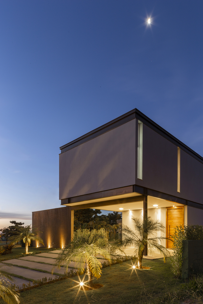 巴西 BT House | 钢构智能玻璃打造室内外一体空间-71