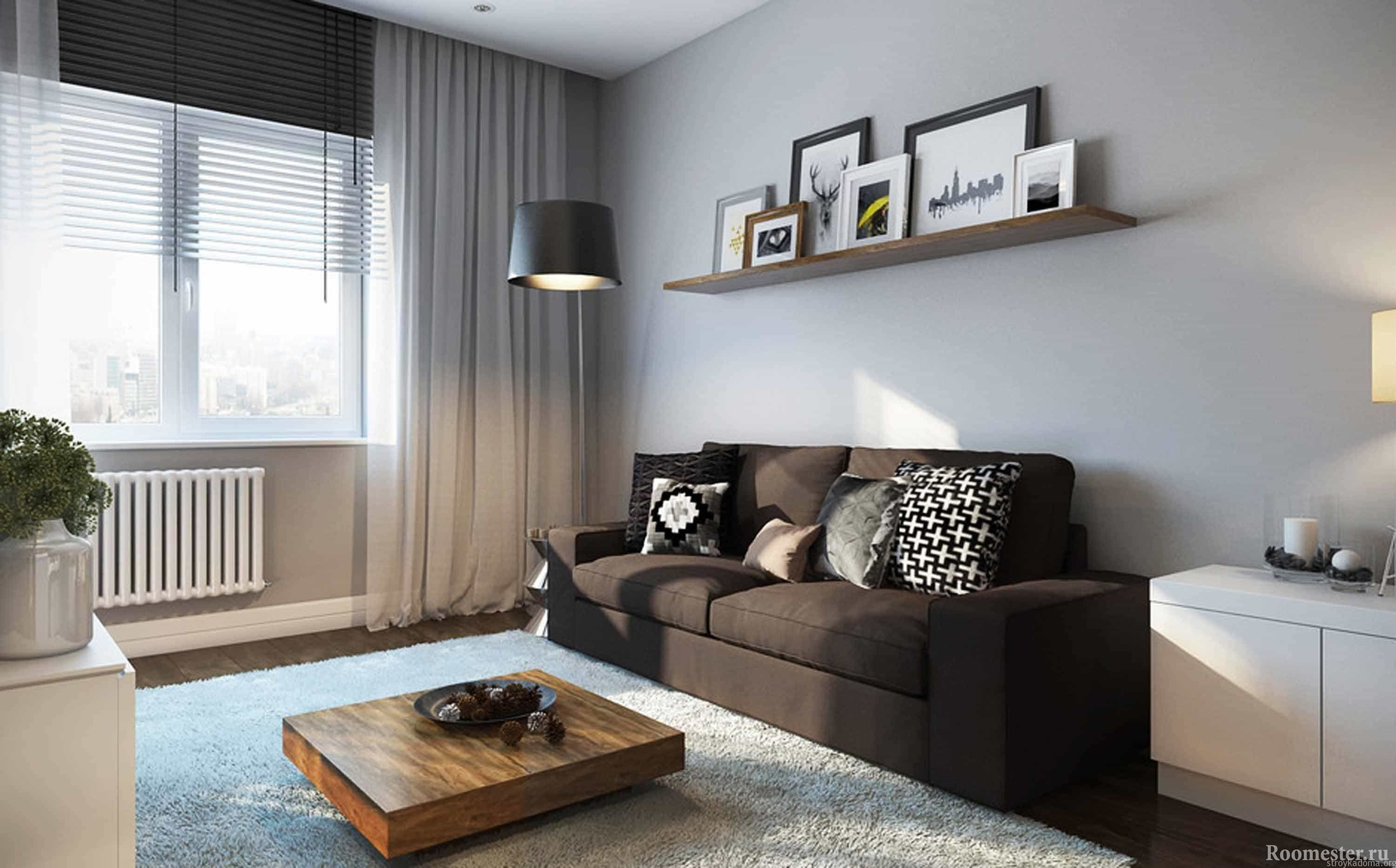 1室1厅小户型住宅室内设计-68