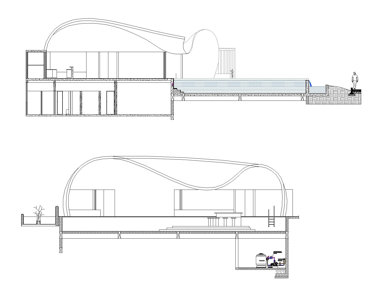 水上泳池和水疗中心丨印度丨Treelight Design-26