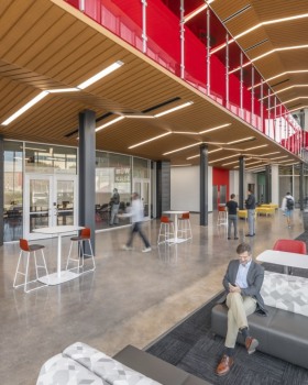 Houston University Victoria STEM Building 以科技为导向的设计
